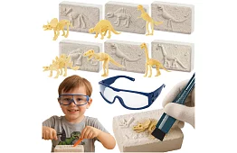 Sada 6 v 1 maly paleontolog - vykopávky dinosaurů