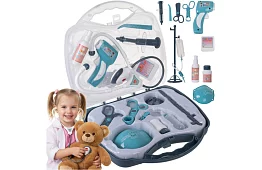 Doktorský kufřík s příslušenstvím - zvukové a světelné efekty