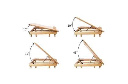 Bambusový stoleček pod notebook