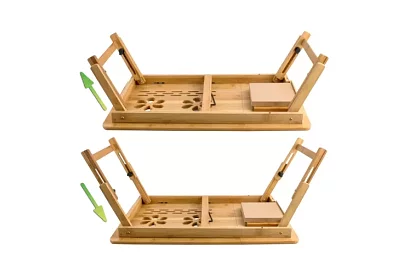 Bambusový stoleček pod notebook