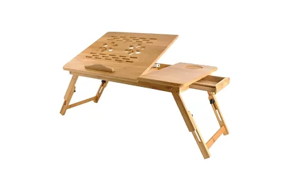 Bambusový stoleček pod notebook