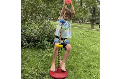 Provazová houpačka – Lezecké lano 2v1