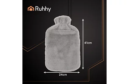 Termofor – velká láhev s plyšovým obalem 3,5 l