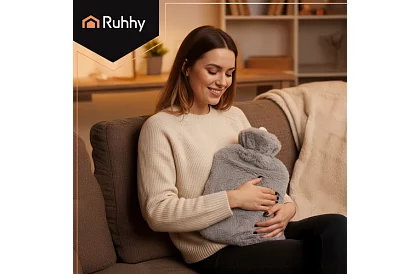 Termofor – velká láhev s plyšovým obalem 3,5 l