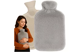 Termofor – velká láhev s plyšovým obalem 3,5 l