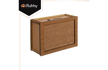 Dřevěná motivující pokladnička + 5 karet