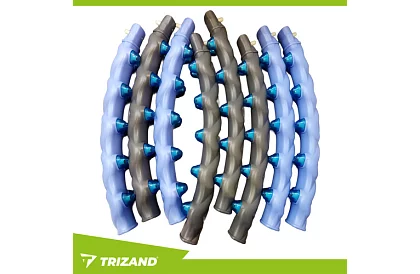 Obruč - Hula hoop s masážními výstupky 110 cm