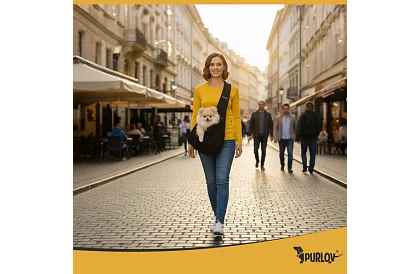 Pohodlná klokaní přepravka na mazlíčka – taška přes rameno