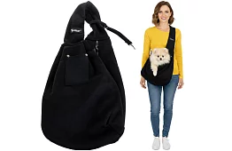Pohodlná klokaní přepravka na mazlíčka – taška přes rameno