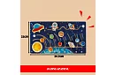 Dřevěné Montessori puzzle - vesmír