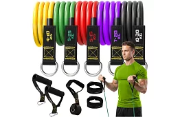 Sada posilovacích gum – Expandéry 4–30 kg – 5 kusů v sadě