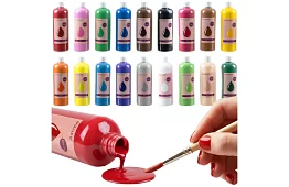 Plakátové barvy 18 x 500 ml – 18 odstínů