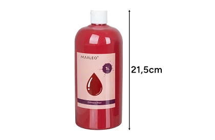 Plakátové barvy 12 x 1000 ml – 12 odstínů