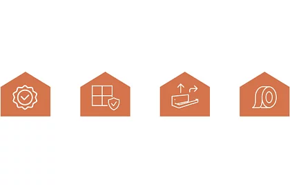 Nástěnný držák na papírové utěrky 25 cm – černý