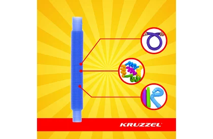 Pop Pipes – Montessori flexibilní trubičky – 10 kusů