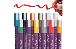 Akrylové dekorativní fixy – sada 12 barev