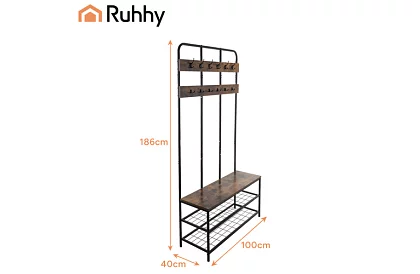 Předsínová stěna 182x100x35,5 cm