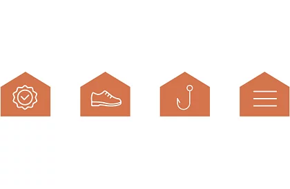 Předsínová stěna - botník + 2 police s věšáky