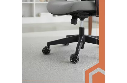 Náhradní gumová kolečka pro kancelářské židle – 5 ks černá