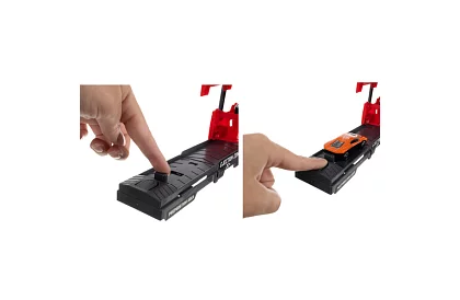 Kamion s vlekem pro přepravu vozidel + 6 aut