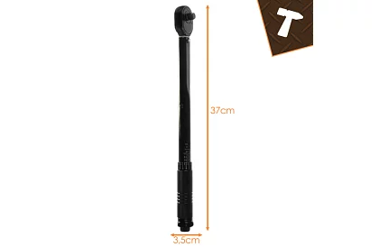 Momentový klíč s pojistkou 3/8" 7–112 Nm