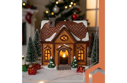 LED černé svíčky s efektem plamene 3,6 × 3 cm – sada 12 kusů