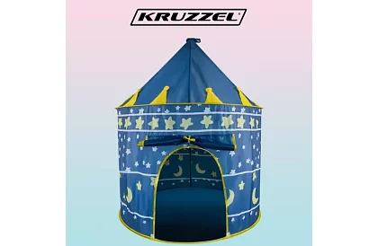 Dětský stan – modrý pro prince