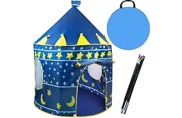 Dětský stan – modrý pro prince
