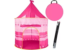 Dětský stan – růžový pro princeznu