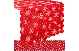 Dlouhý vánoční běhoun 185 x 35 cm