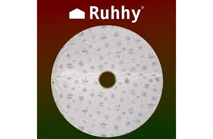 Podložka pod vánoční stromek se vzorem – 120 cm