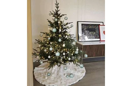 Podložka pod vánoční stromek se vzorem – 120 cm