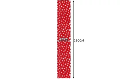 Dlouhý vánoční běhoun 220 x 35 cm