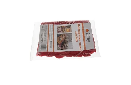 Dlouhý vánoční běhoun 220 x 35 cm