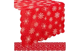 Dlouhý vánoční běhoun 220 x 35 cm