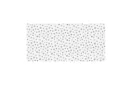 Ubrus se sněhovými vločkami 260 x 140 cm – bílostříbrný