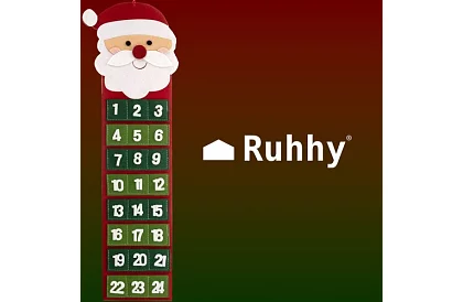 Závěsný adventní kalendář