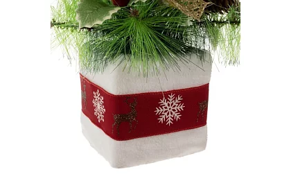 Nazdobený umělý vánoční stromeček – 45 cm