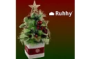 Nazdobený umělý vánoční stromeček – 45 cm