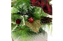 Nazdobený umělý vánoční stromeček – 45 cm