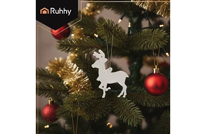 Vánoční ozdoby – sada 9 sobů