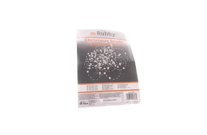 Vánoční dekorace – řetěz s perlami 5 metrů