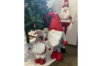 Vánoční postavička SANTA – teleskopický 60-95 cm