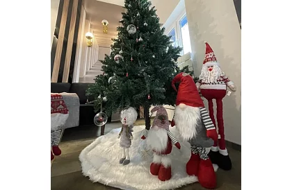 Vánoční postavička SANTA – teleskopický 60-95 cm