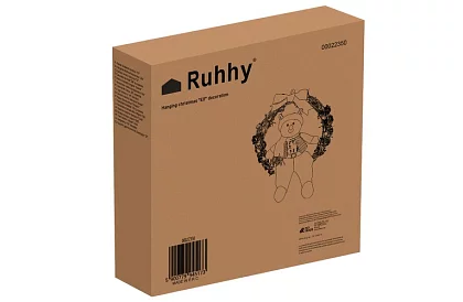 Vánoční věnec na dveře ELF – 36 × 55 cm