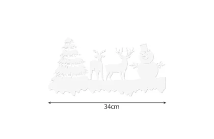 Vánoční samolepky na okno – Christmas Time