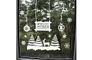 Vánoční samolepky na okno – Christmas Time