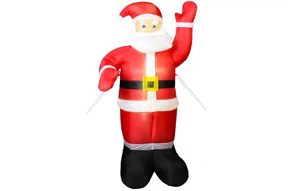 Nafukovací Santa Claus 180 cm s LED osvětlením a kompresorem
