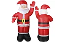 Nafukovací Santa Claus 180 cm s LED osvětlením a kompresorem