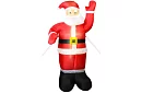 Nafukovací Santa Claus 180 cm s LED osvětlením a kompresorem